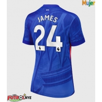 Camiseta Chelsea Reece James #24 Primera Equipación para mujer 2025-26 manga corta